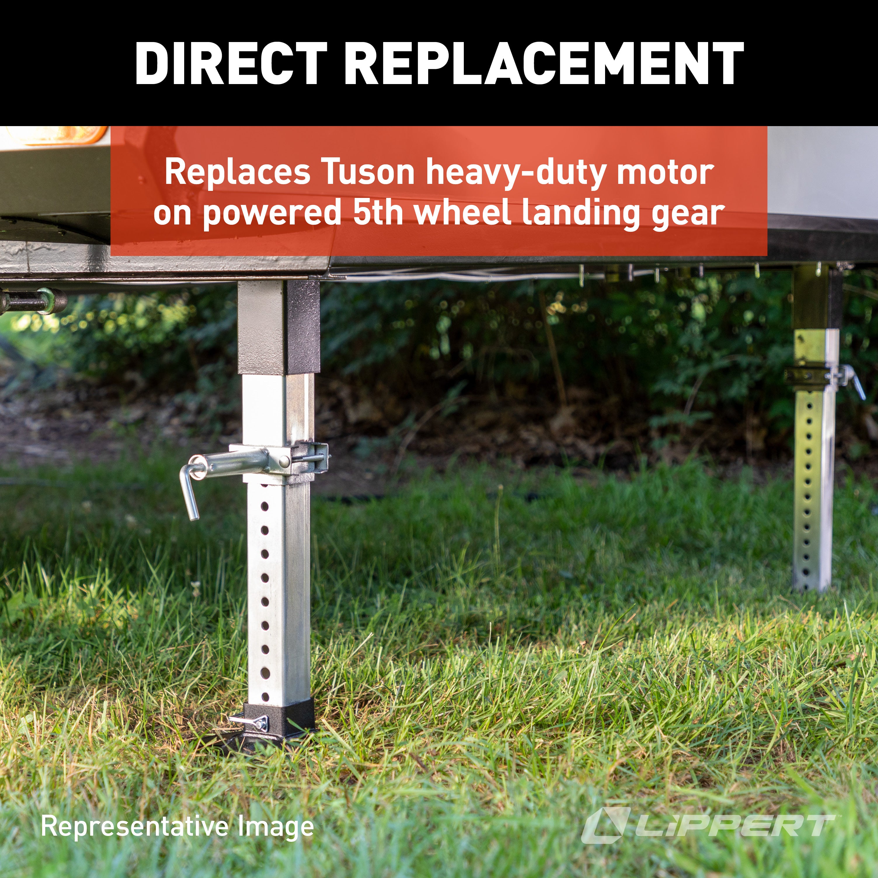 Lippert Replacement Tuson Heavy-Duty Electric Rv Landing Gear Motor #196308 - Image 7