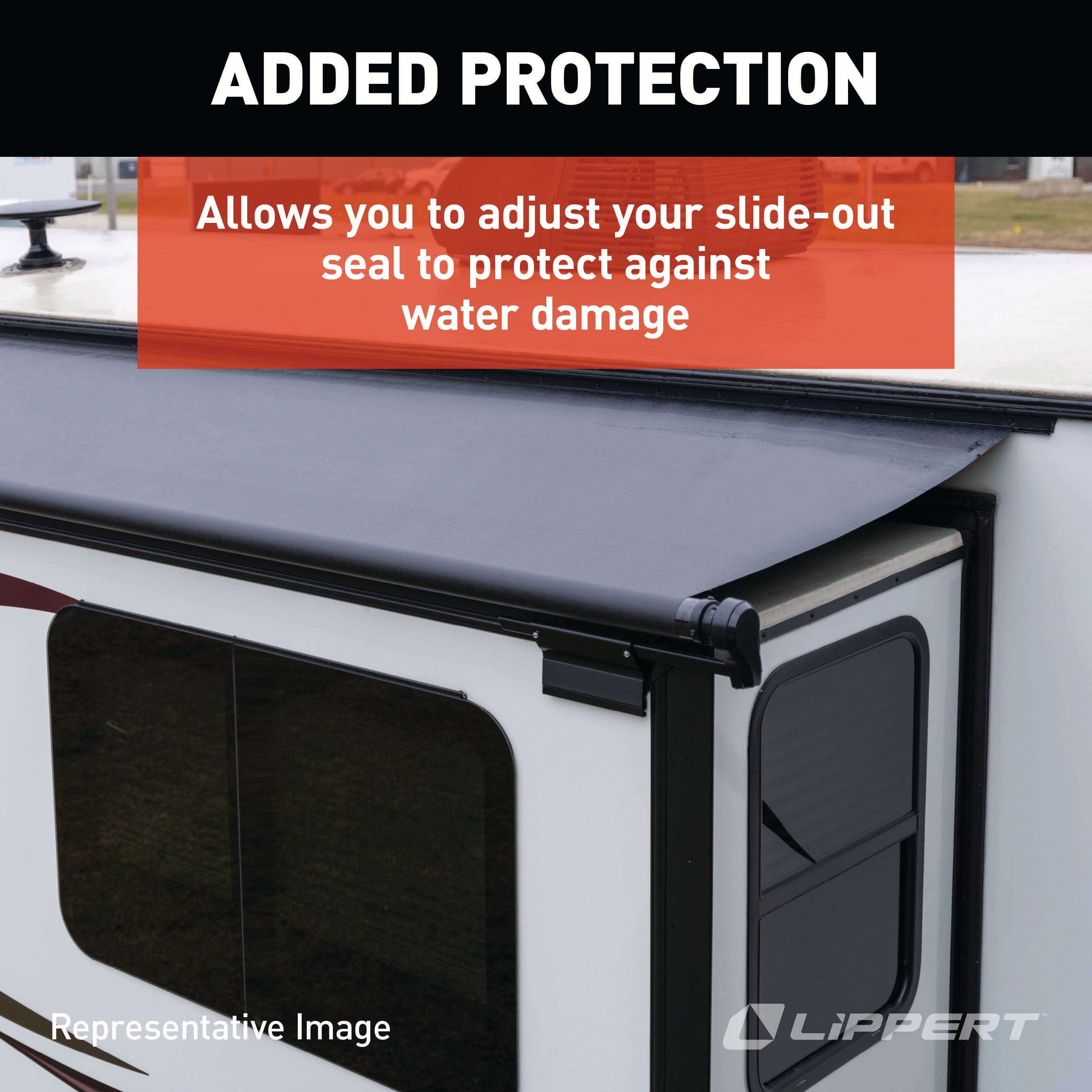 Lippert RV Slide-Out Stop Can Assembly #122840