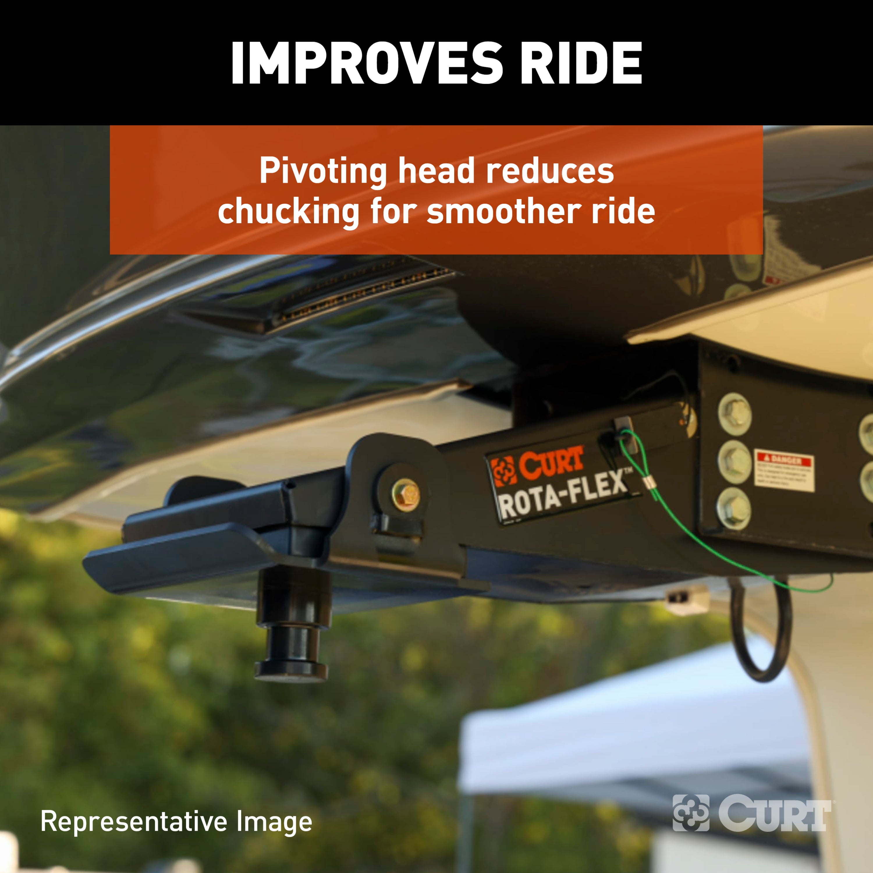 Curt Rota-Flex Pin Box - 21,000 Lbs. - Image 4