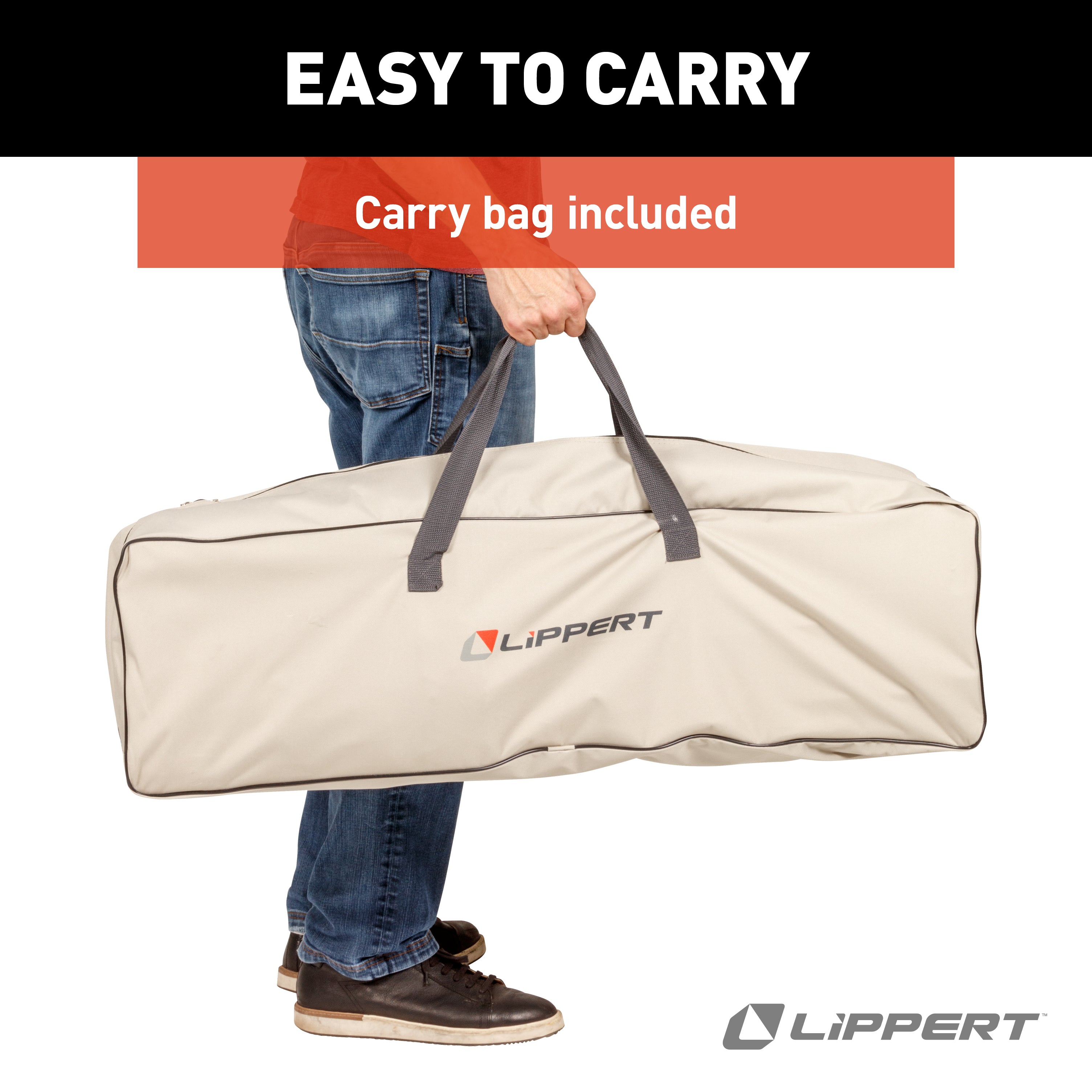 Lippert Campfire Folding Couch - Sand - Image 7