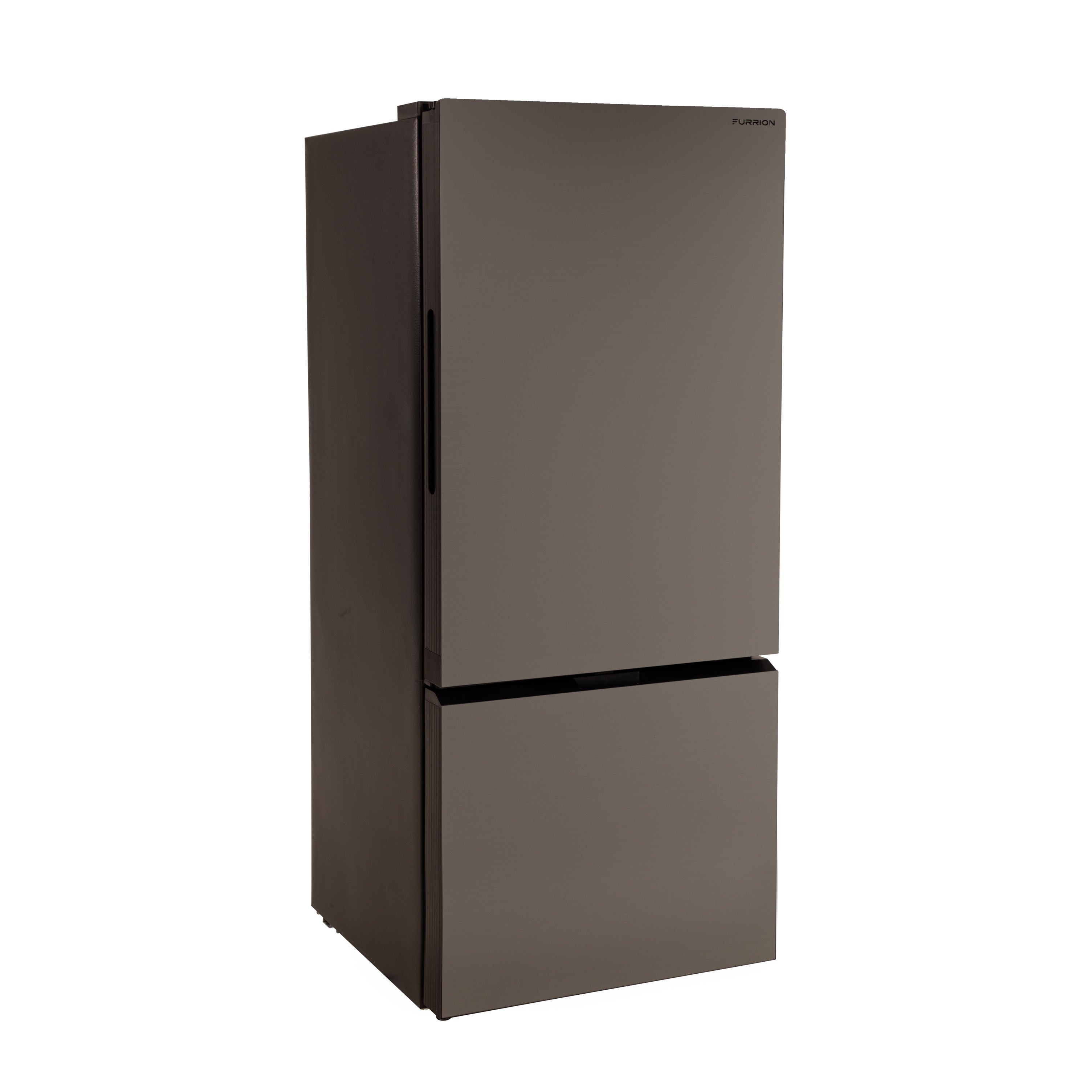 Furrion Rv Refrigerator - 12V, 10.7 Cu. Ft., Dual Swing Doors, Bottom Door Freezer, Stainless Steel Glass Finish #Fcr11Dcgba-Sg-Ds - Image 1