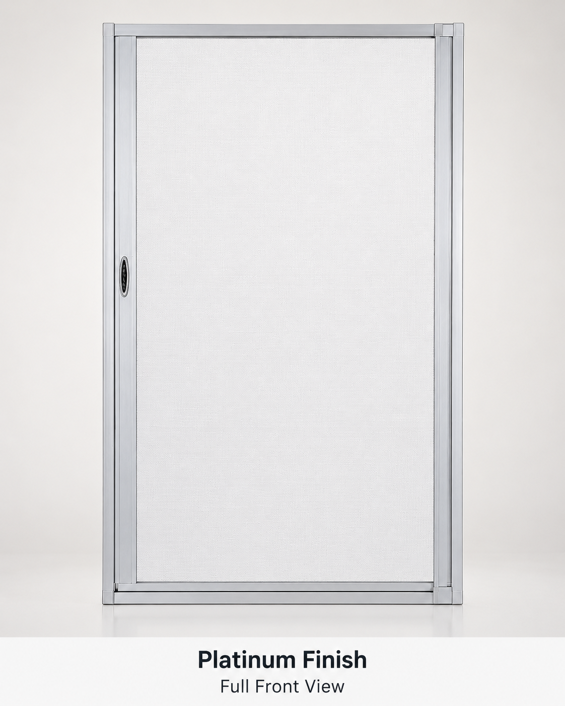 Irvine ISD - RV Slow Retract Shower Screen Door - (Platinum or Black) - 100% Waterproof - OEM Replacement - Custom Builder