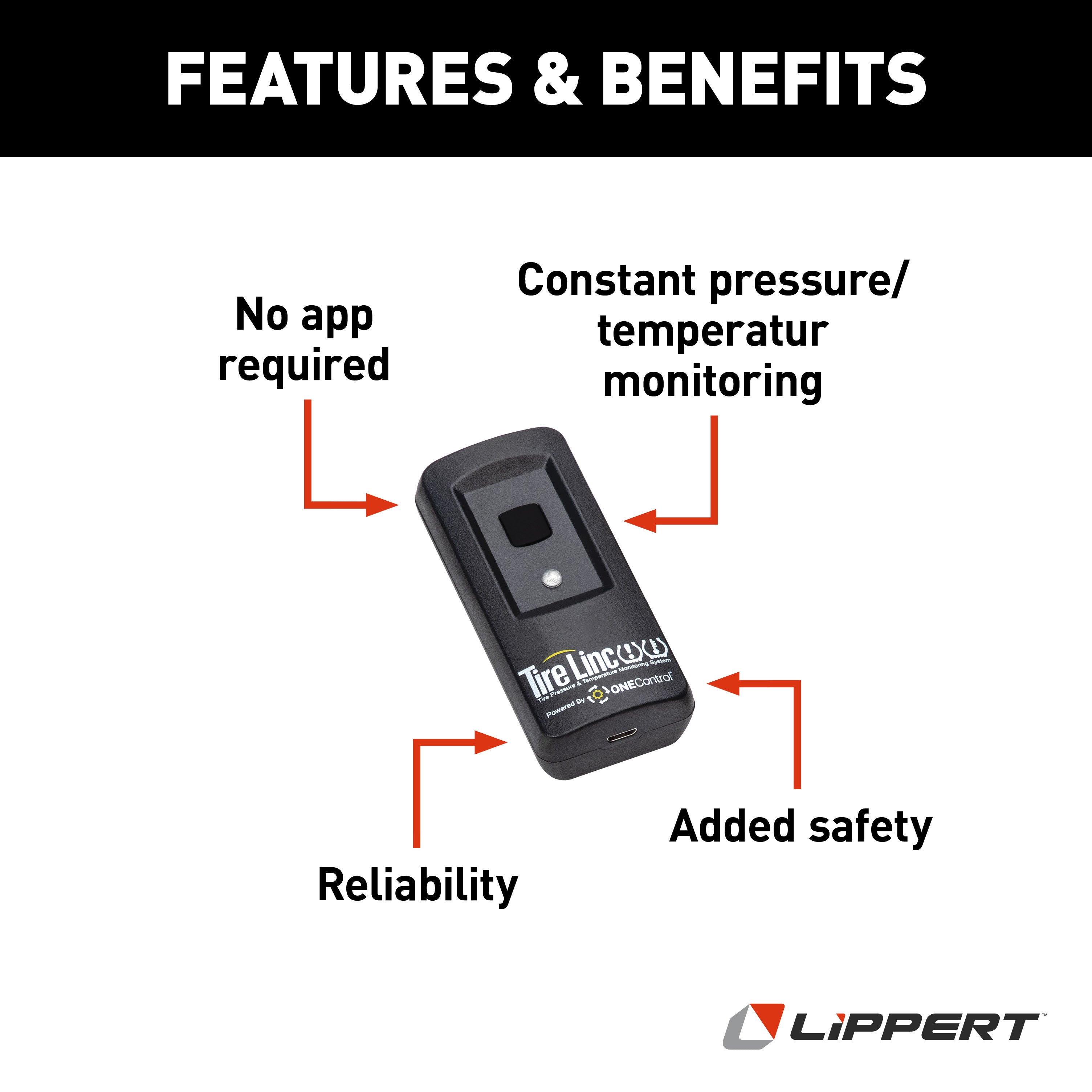 Lippert Tire Linc Alert Indicator Kit #2020107499 - Image 3