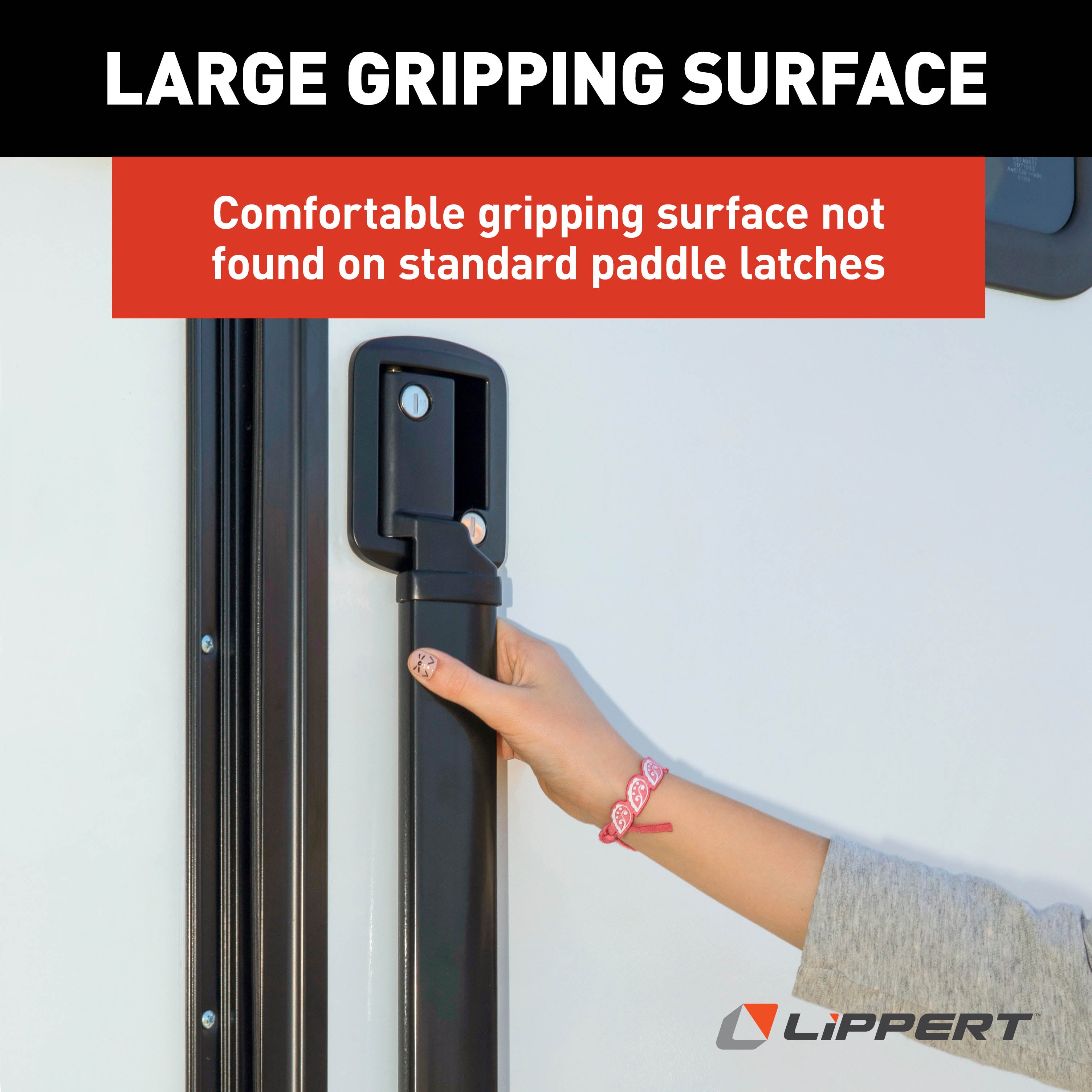 Latchxtend RV Door Handle Extension - Lippert | OEM RV Part