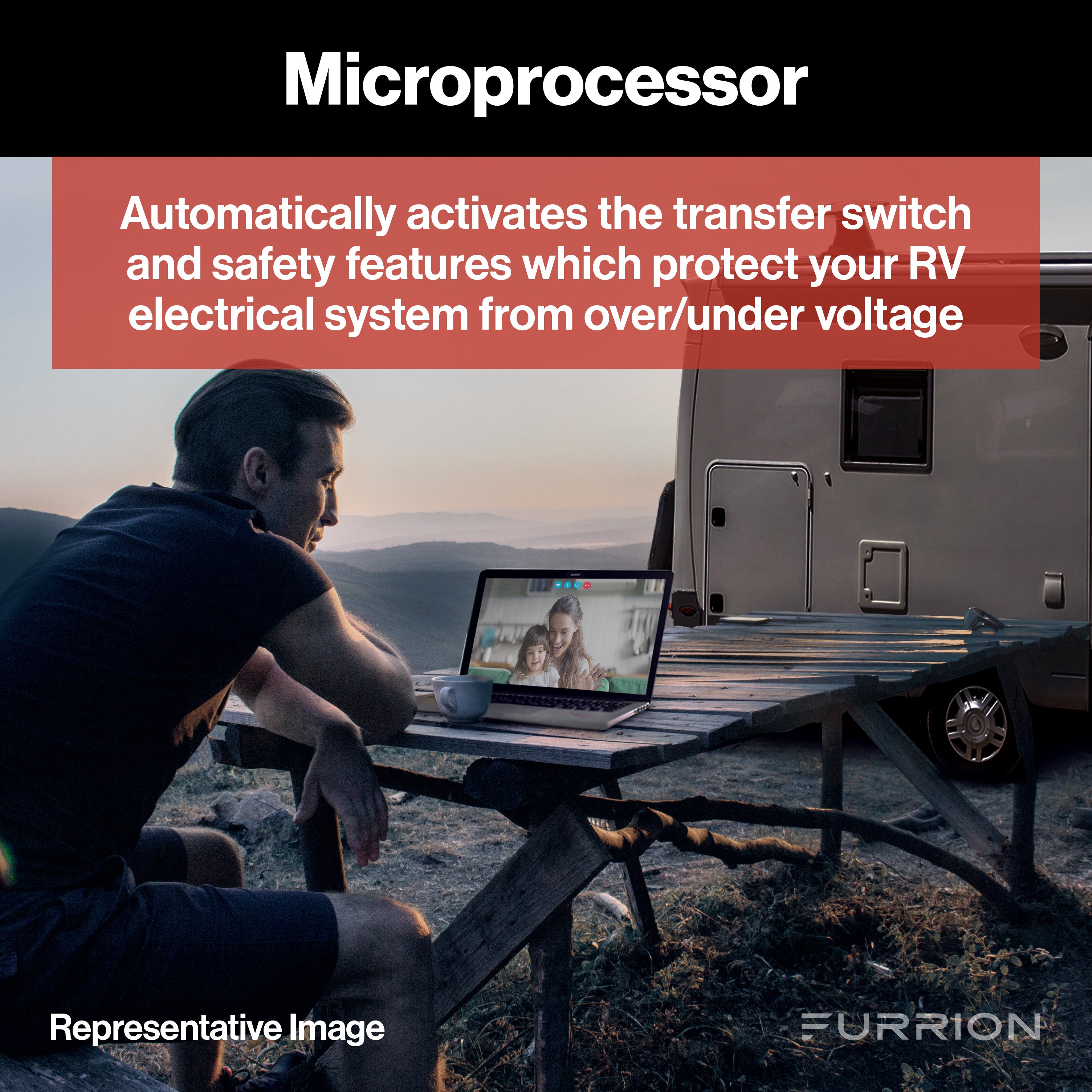 Furrion Pure Sine Wave Rv Power Inverter - 1000W, 12V Dc To 110V Ac #Fivbdp10A - Image 7