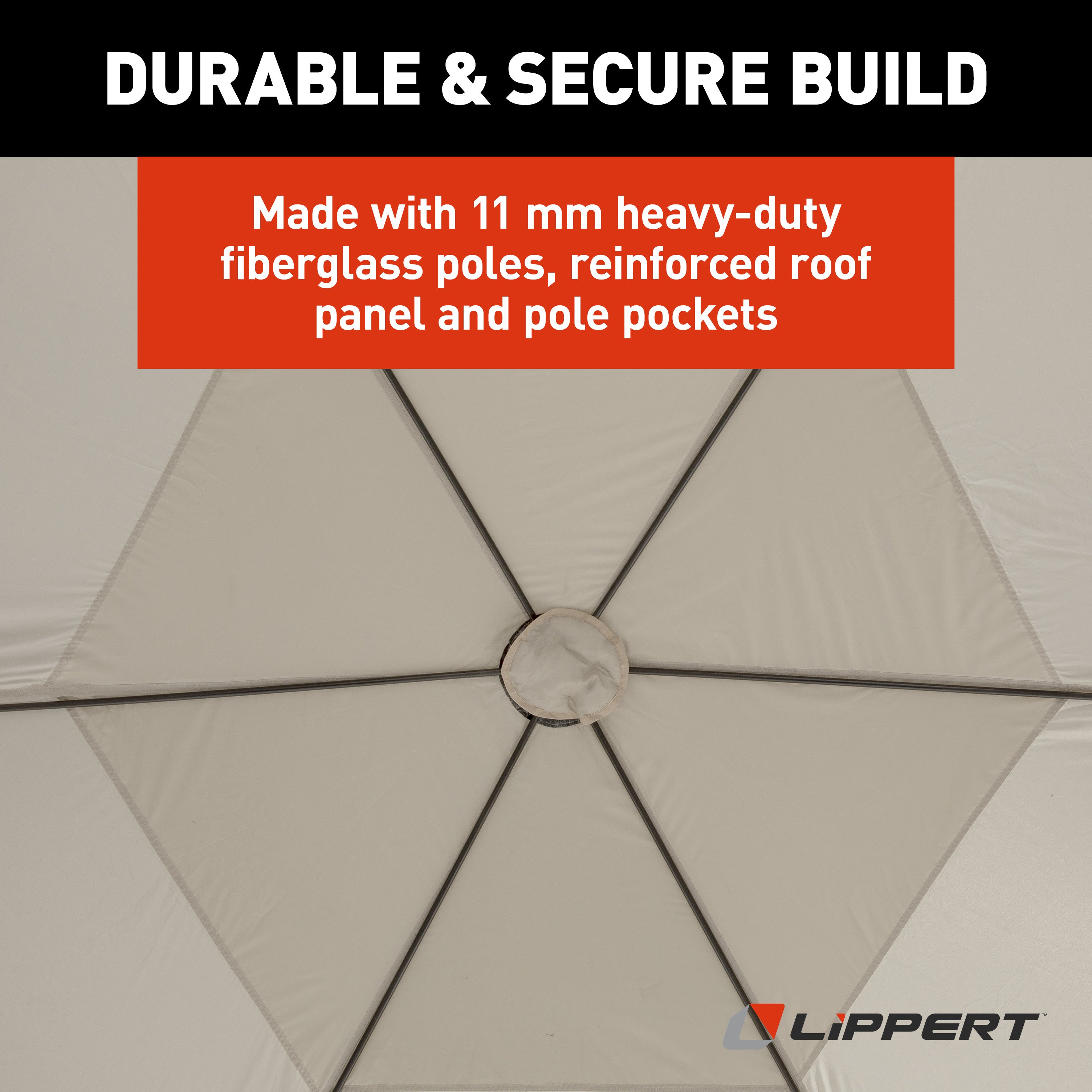 Lippert Picnic Popup Gazebo - 12' X 12' - Image 6