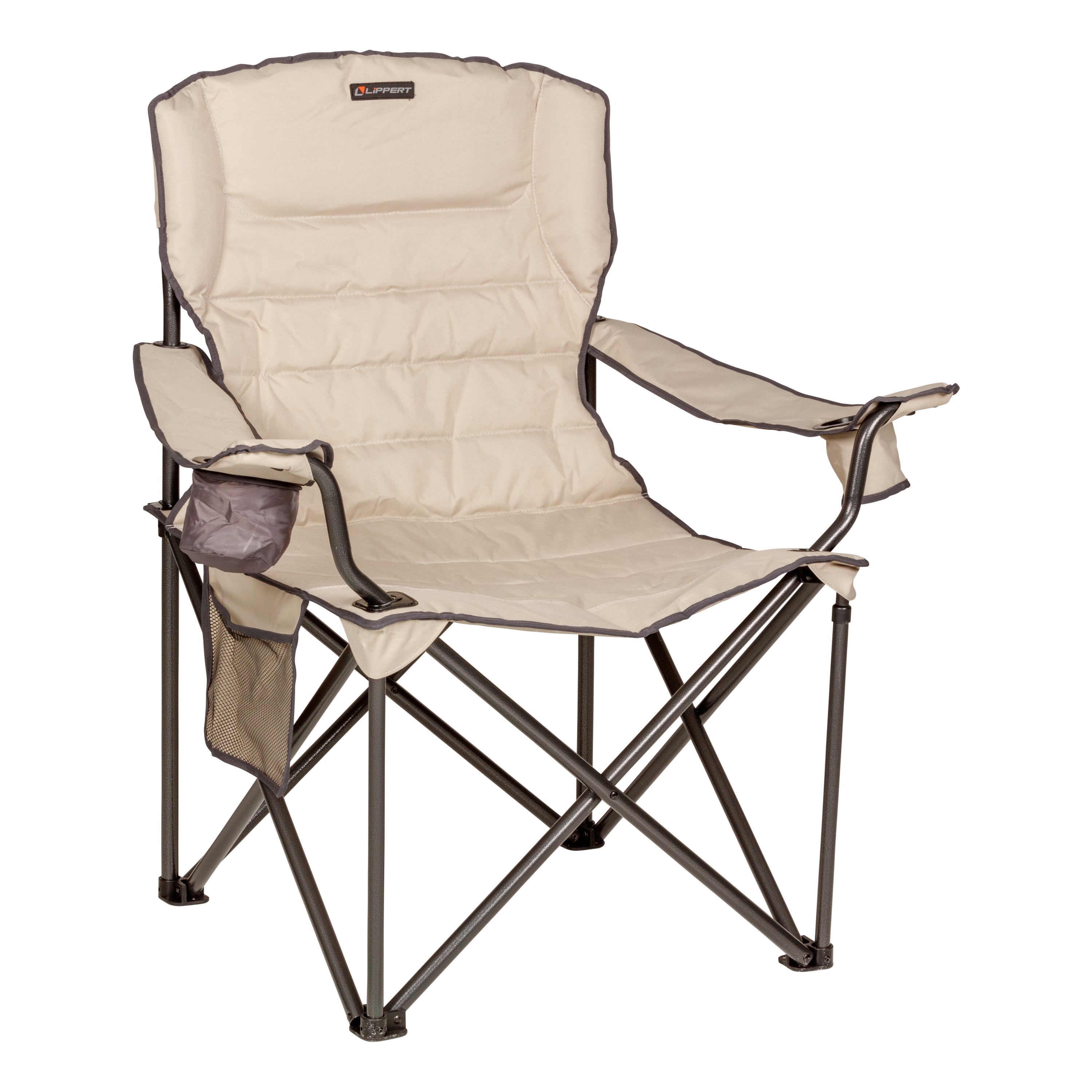 Lippert Campfire Deluxe Folding Chair - Sand #2022114819 - Image 1