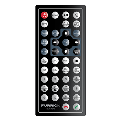 Furrion Replacement Remote Control For Dv5700 Entertainment System #C-