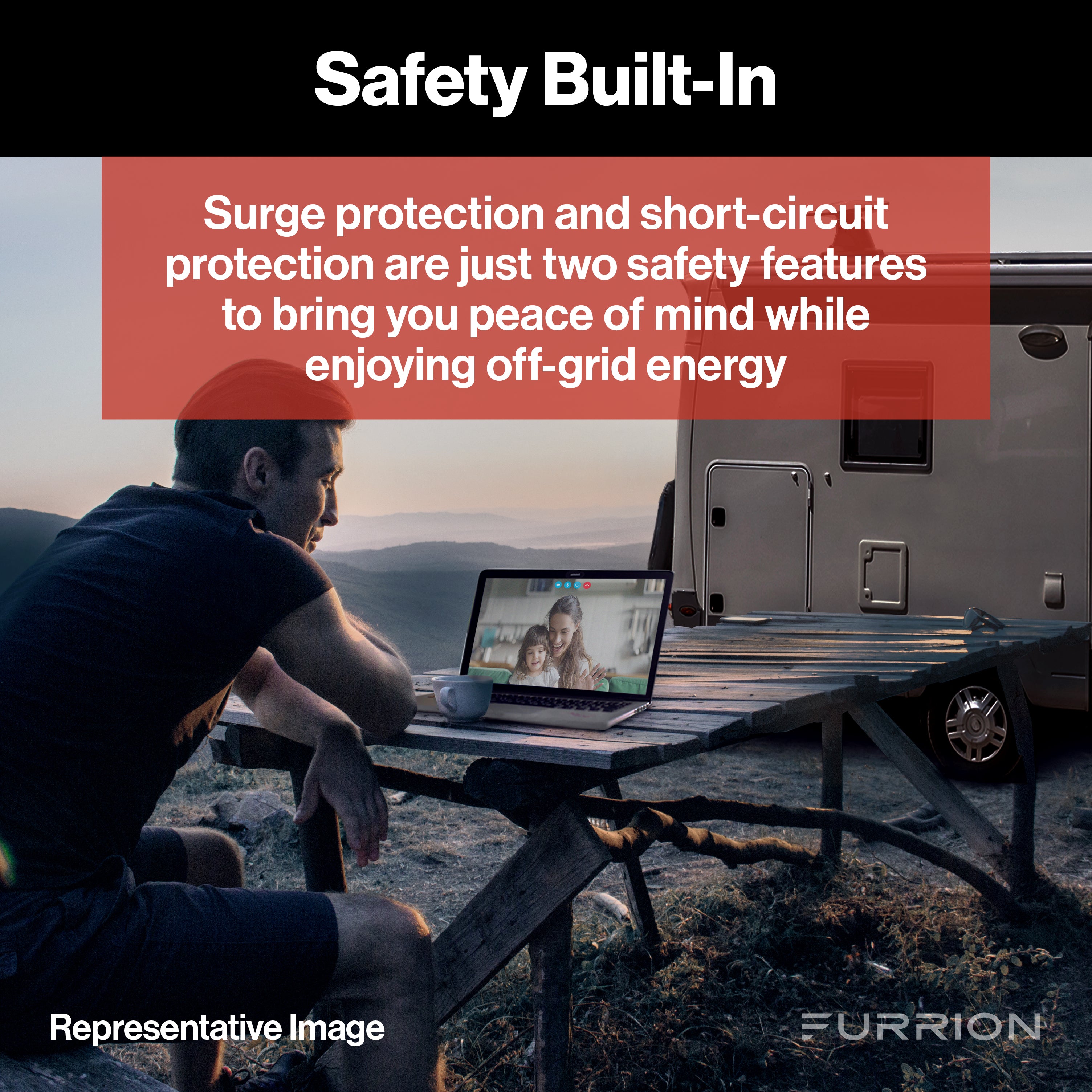 Furrion 100W Rv Solar Battery Maintainer #Fsfp10Mat-Bl - Image 4