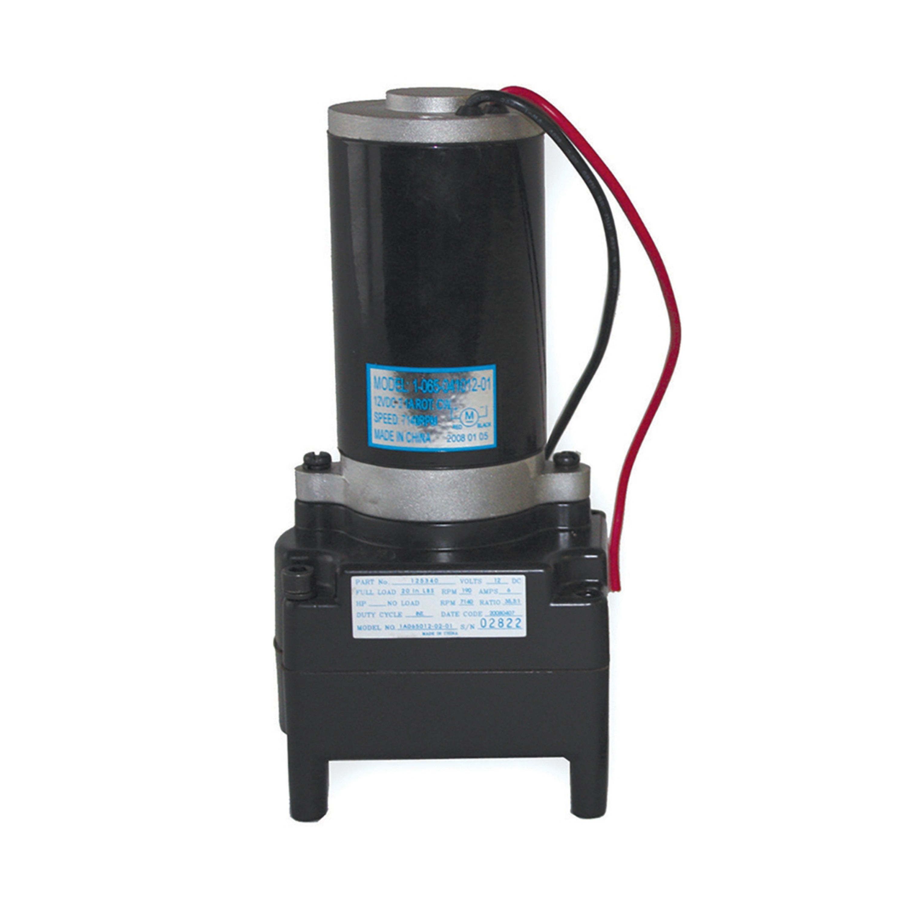 Lippert Replacement Tuson High-Speed Electric Rv Landing Gear Motor #141893 - Image 1