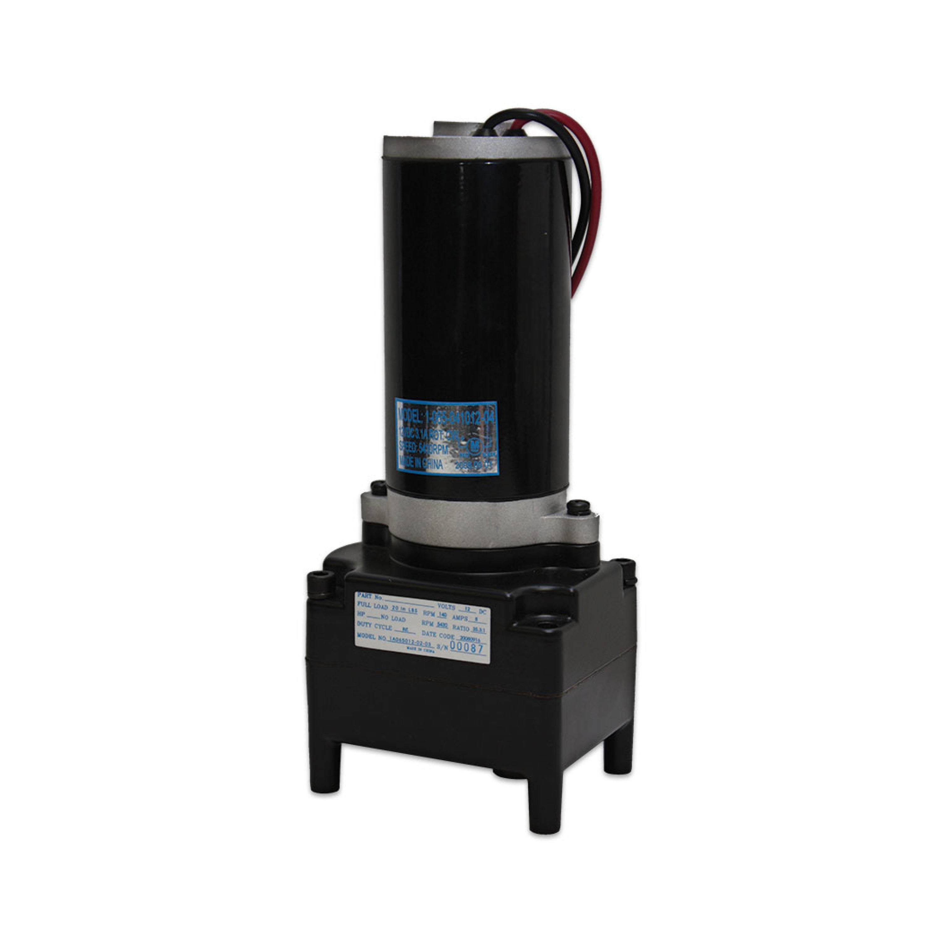 Lippert Replacement Tuson Heavy-Duty Electric Rv Landing Gear Motor #196308 - Image 1