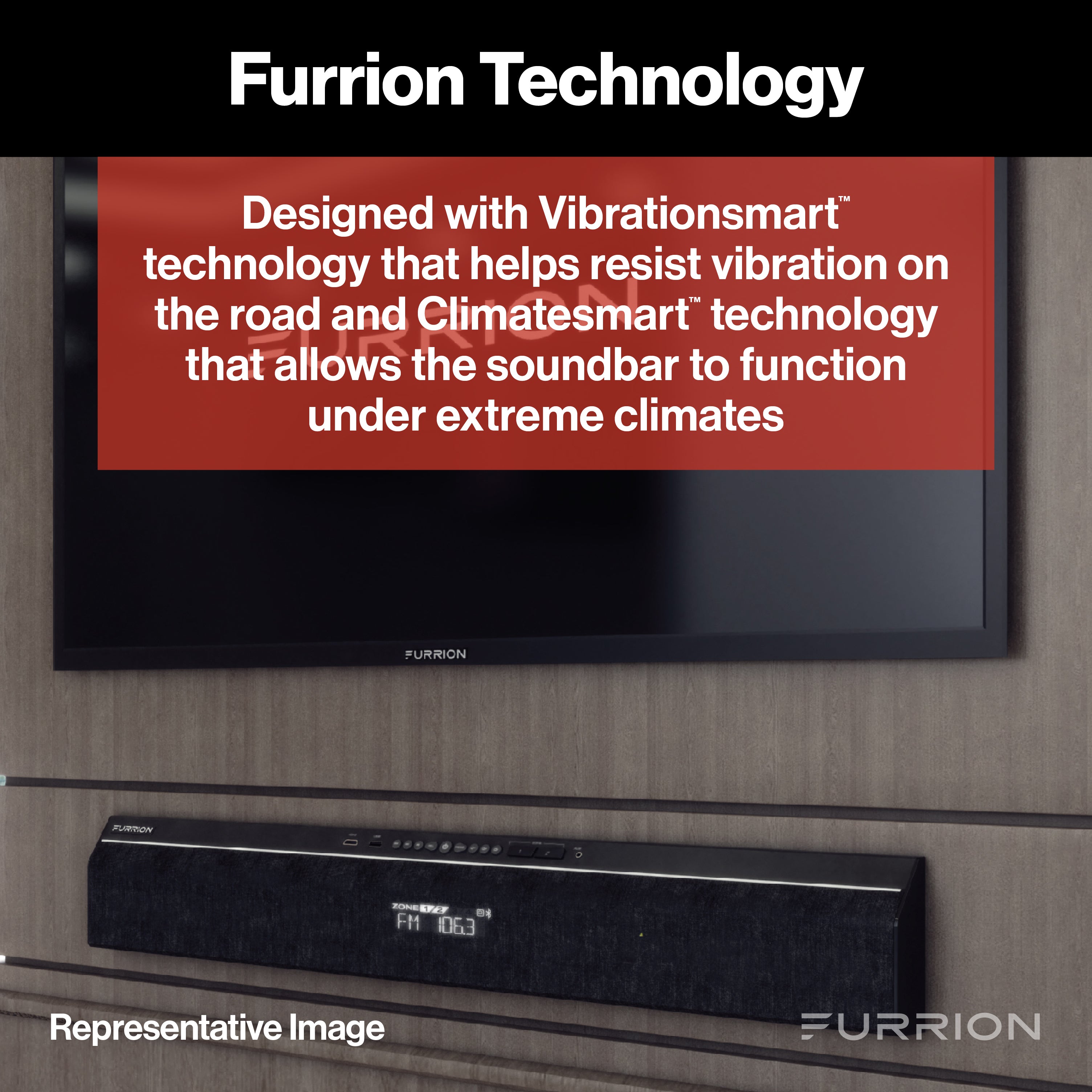Furrion Soundbar Speaker - 40W, Passive 12V #Fsb24Sa2C-Bl - Image 5