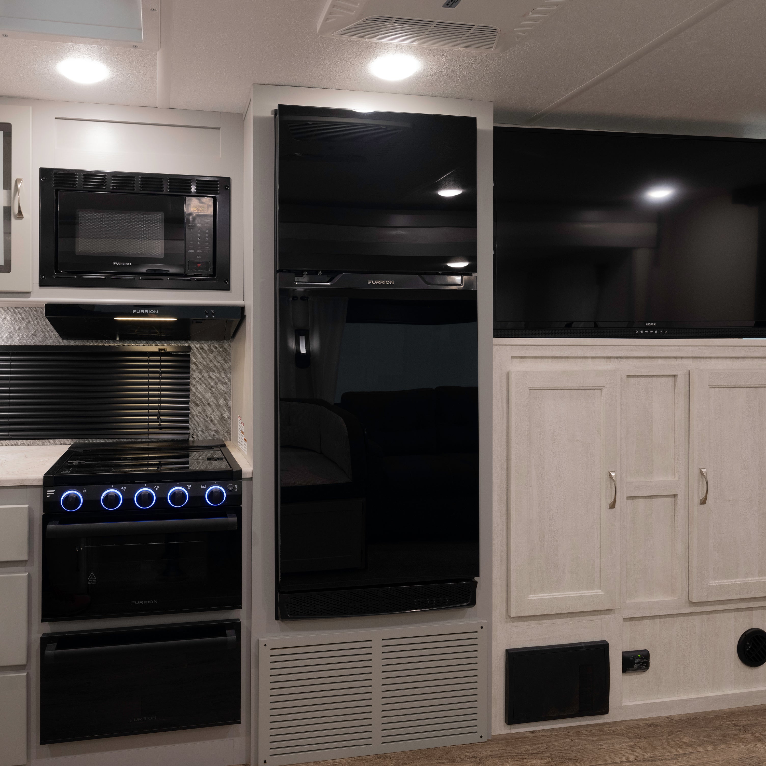 Furrion Arctic 12V Rv Refrigerator - 8 Cu. Ft, Right Hinge, Black, No Panels #Fcr08Dcgta-Bl - Image 7