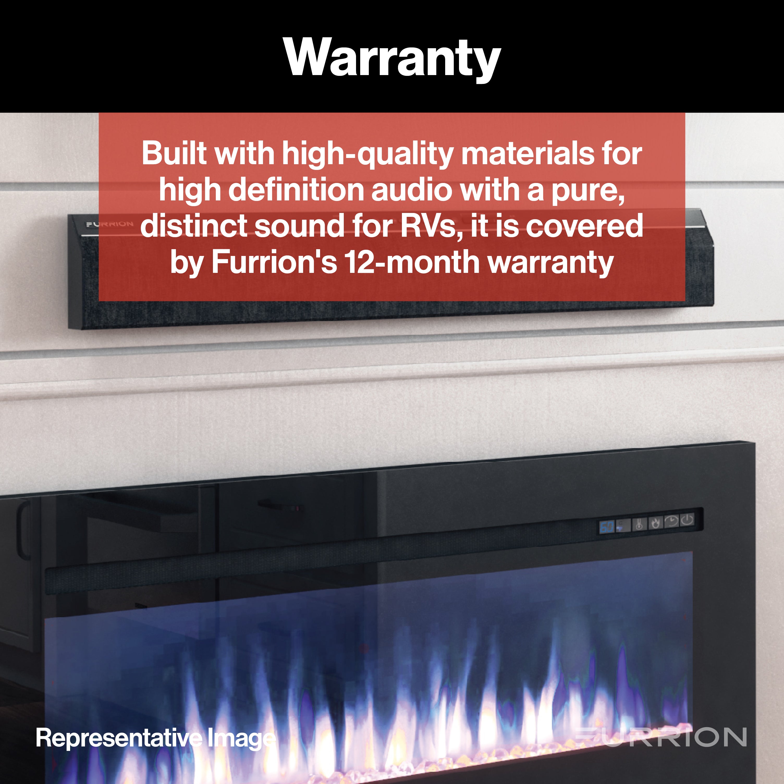 Furrion Subwoofer - 8", 120W, Active #Fsw8P12-Cf - Image 5