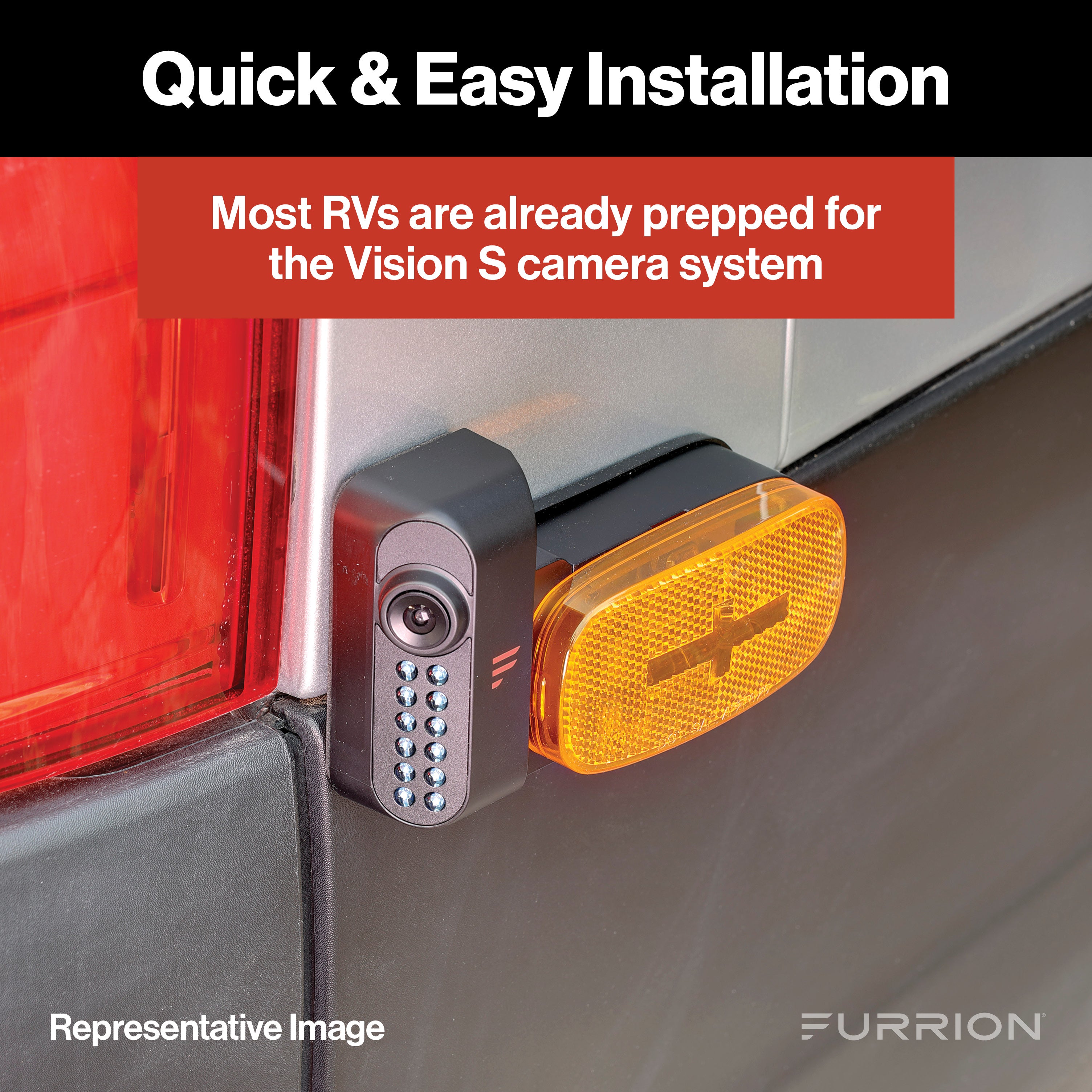 Furrion Vision S Rv Backup Camera System With 3 Cameras & 7" Monitor - Led Marker Lights #Fos07Taem - Image 3