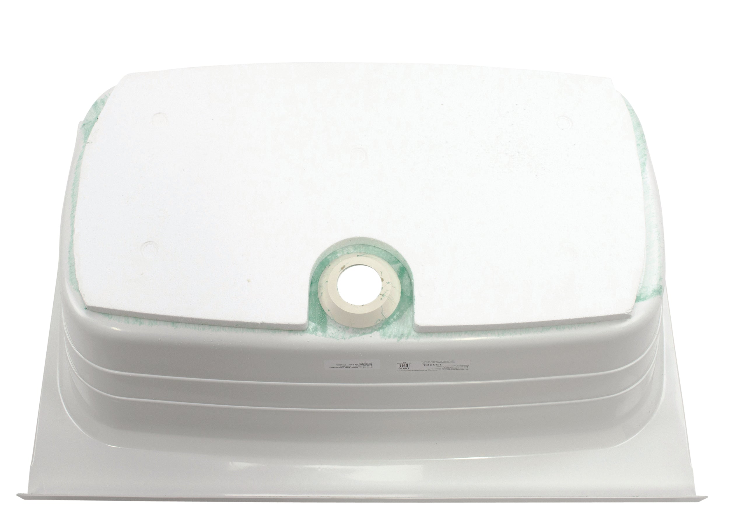 Lippert Bathtub With Center Drain - 24" X 36", White #W2436Cdspk - Image 4