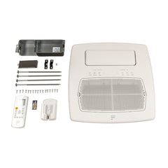 Furrion - Chill Cube White Non-Ducted Air Distribution Box - 18" x 18" x 4" - Oscillating Vent - R32 - FACT18MA-PS-AM