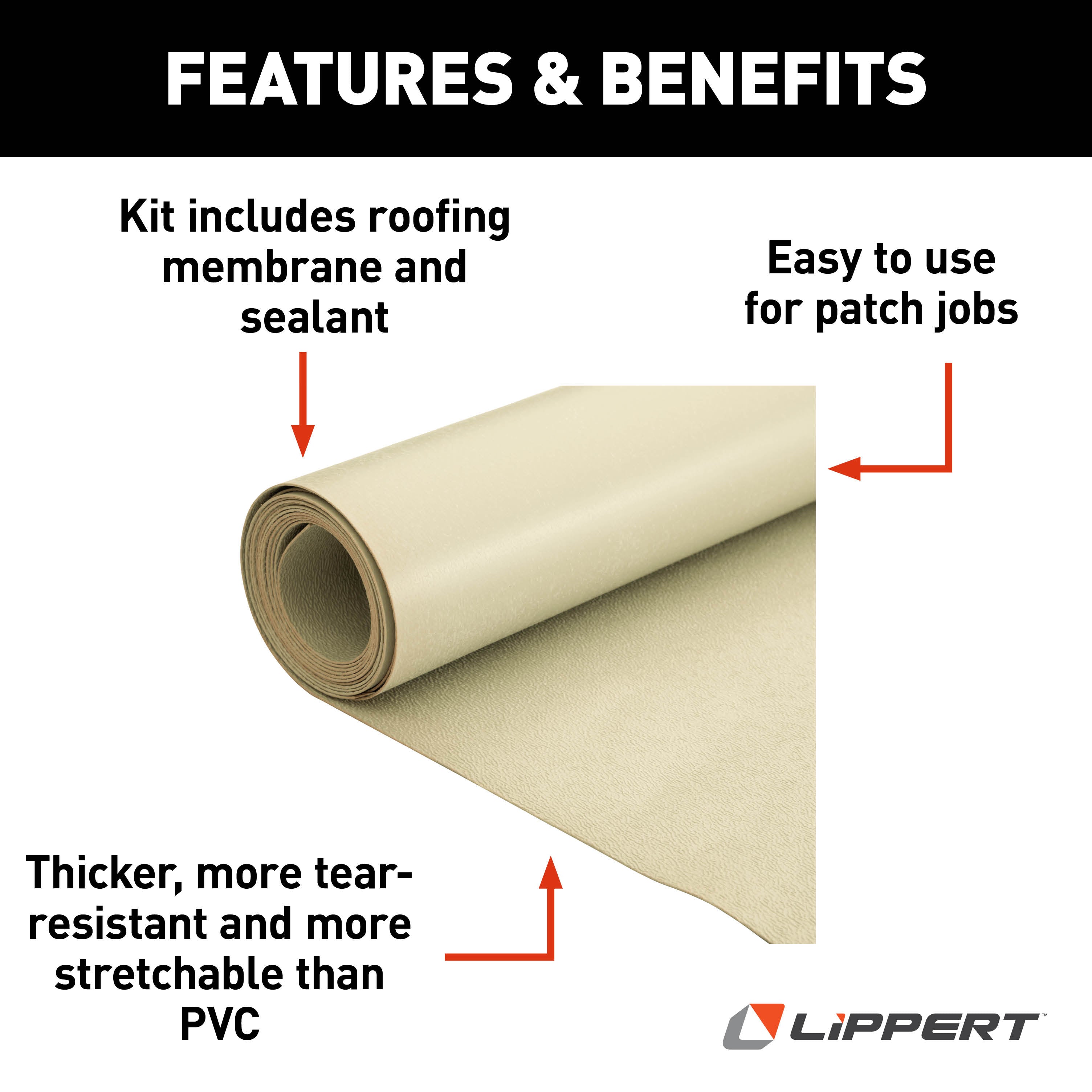 Alpha Systems - Superflex Patch Kit, Almond (6.0 Sqft) - Image 4