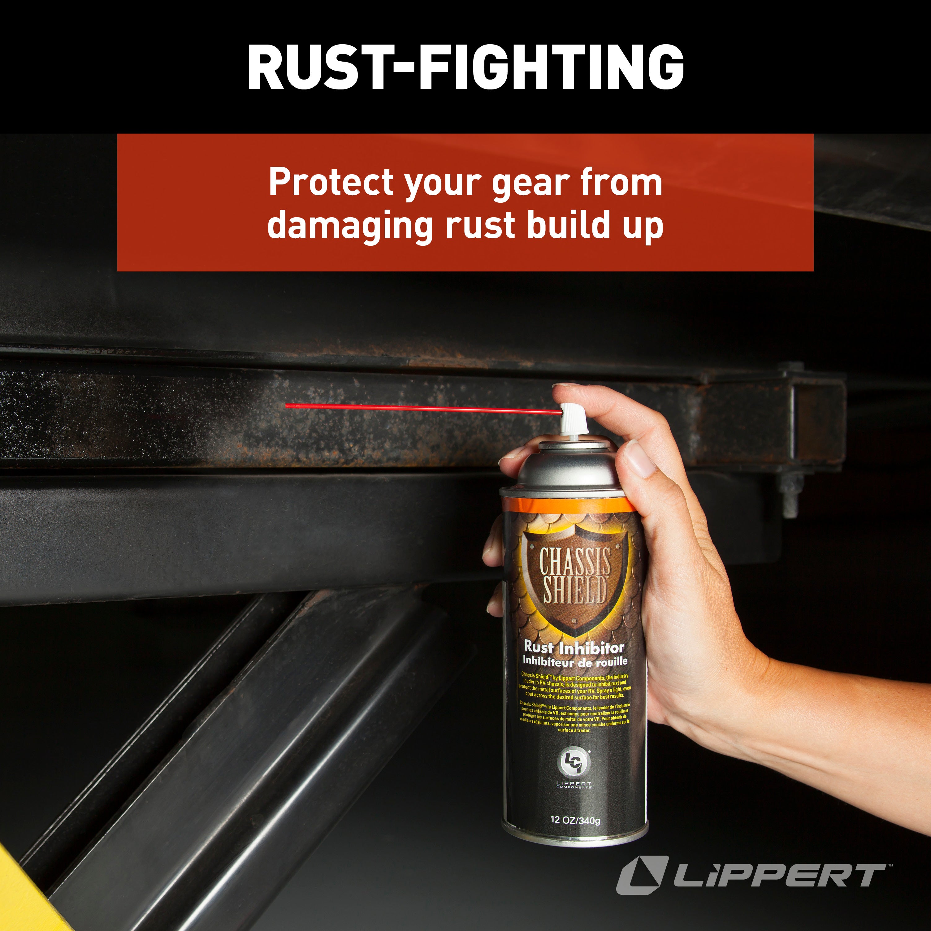 Lippert - Chassis Shield Rust Inhibiting Spray Can - Image 3