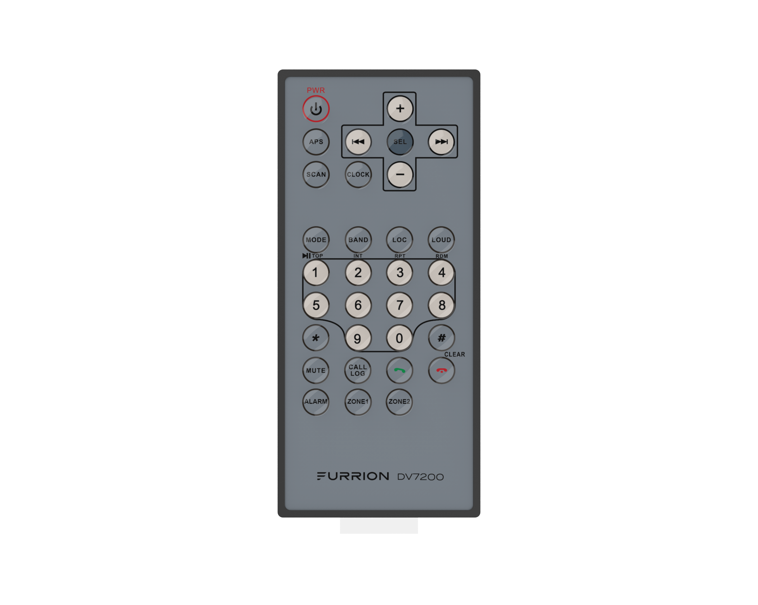 Furrion Replacement Remote Control For Dv7200 Entertainment System #Dv7200-Rc - Image 1