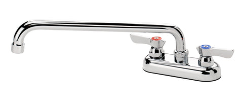 Krowne Silver Series 4" Deck Mount Faucet with 12" Swing Spout  11-412L