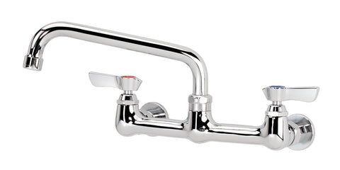 Krowne Silver Series 8" Wall Mount Faucet with 8" Spout 12-808L