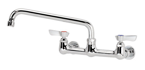 Krowne Silver Series 8" Wall Mount Faucet with 10" Spout 12-810L