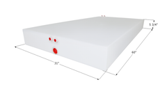 ICON - 42 Gallons RV Fresh Water Tank - 60" x 31" x 5 3/4" - WT3544 - /AmeriKart 0219275