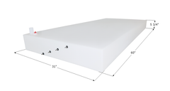 ICON - 42 Gallons RV Fresh Water Tank - 60" x 31" x 5 3/4" - WT3544 - /AmeriKart 0226070