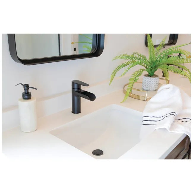 Waterfall Bathroom Faucet - Stainless Steel or Black Matte Finish
