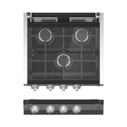 Furrion 3-Burner Gas RV Cooktop with Glass Cover - 20"    IN STOCK