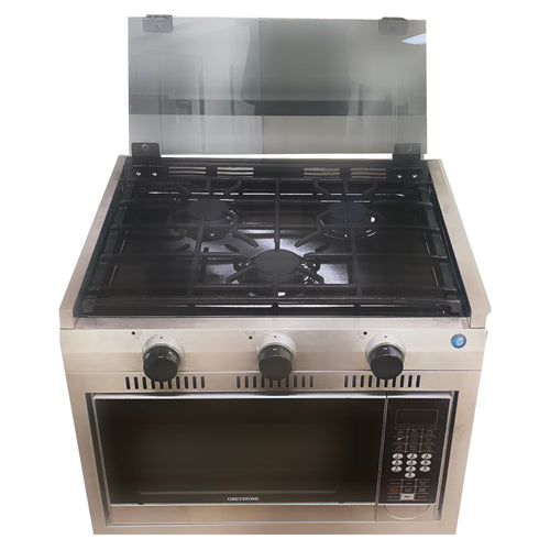 Greystone 24" RV Stove & Convection Microwave/Oven Range, 12 Volt, LP Gas, High Output  2022449857/BC2421A-MOD  - Replaced by