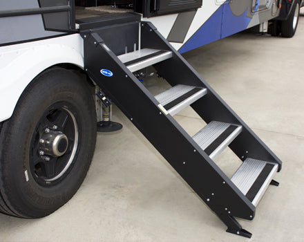 STP-212  MORryde StepAbove 4 Step 26 - 28" Wide (8" step rise) - IN STOCK