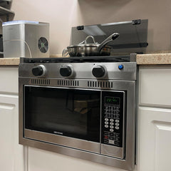Stainless Steel Trim Kit ONLY for Greystone 1.1 cu ft SS Convection Microwave   2022302120/Trim-B5-FR01