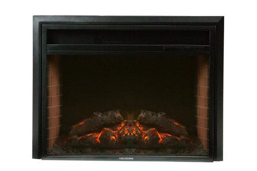 Greystone 26" LED Wall Mount Fireplace w/Crystal Log Set  2022302065/F2653BCFW