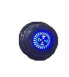 DRIVE 5-1/4" Speaker, Glossy Black with LED Lights 2022302206/M514GBLED