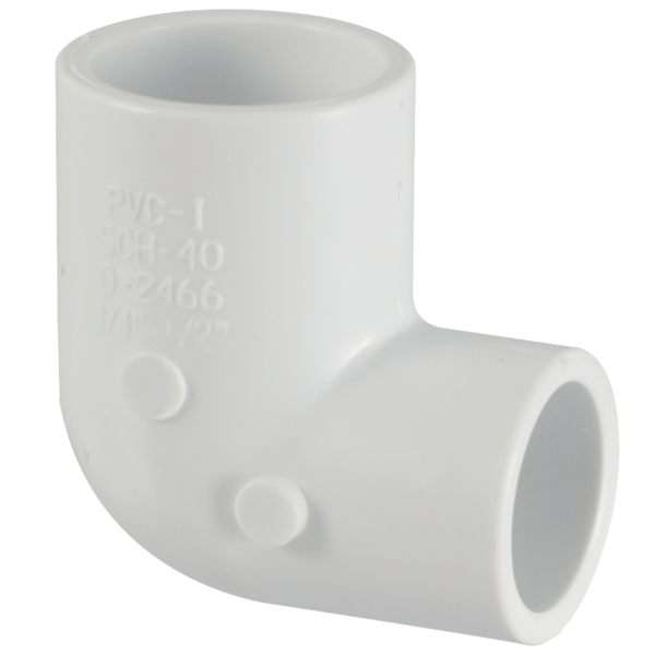 PVC Sch. 40 - 90˚ ELBOW (SLIP x SLIP)  4607