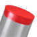 4" Round Polypropylene Plug - Red