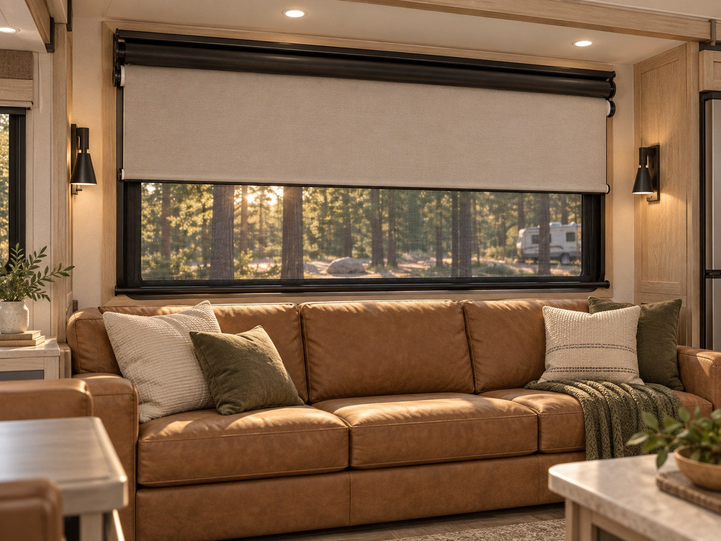 Your favorite seat, refreshed in an illustrated RV interior